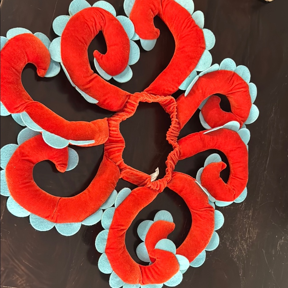 Hanna Andersson Orange and Blue Kids Octopus Costume - Picture 3 of 5